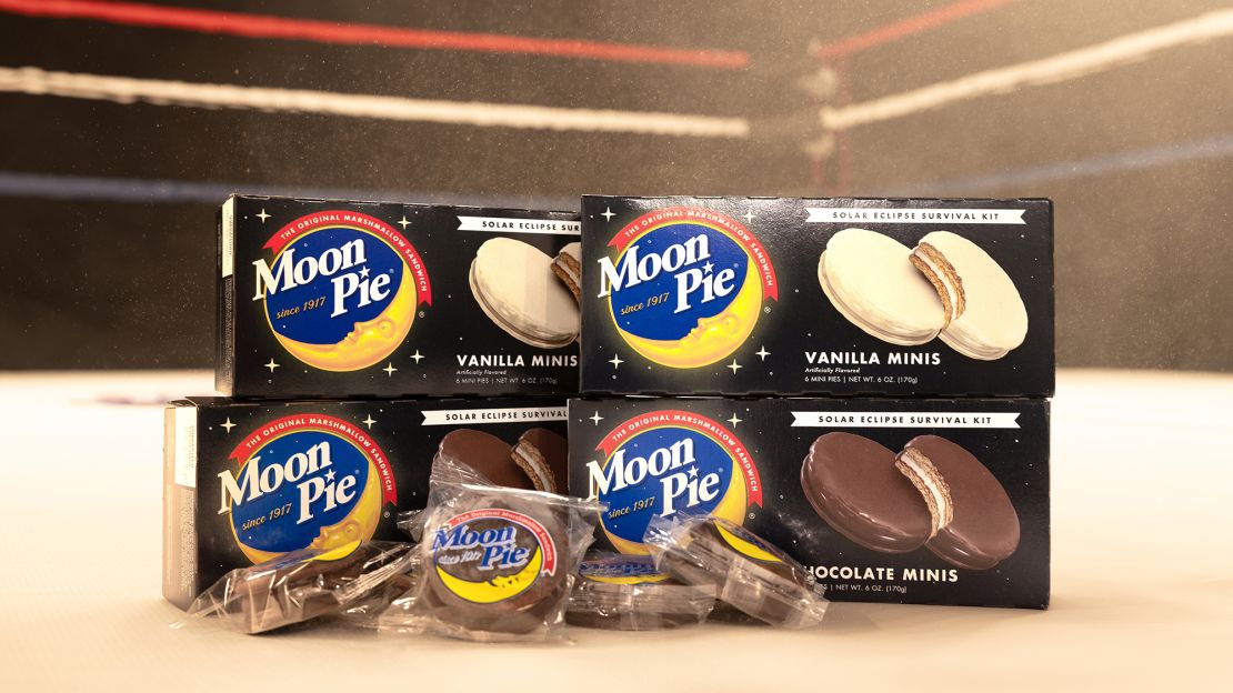 MoonPie's limited-edition 'solar eclipse survival kits'.